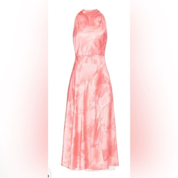 Ted Baker Foreste Halter Dress Size 4 - Picture 5 of 8